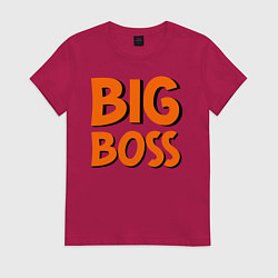 Женская футболка Big Boss