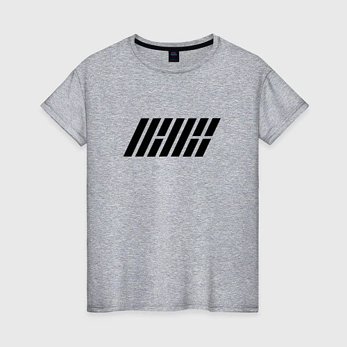 Женская футболка IKON / Меланж – фото 1