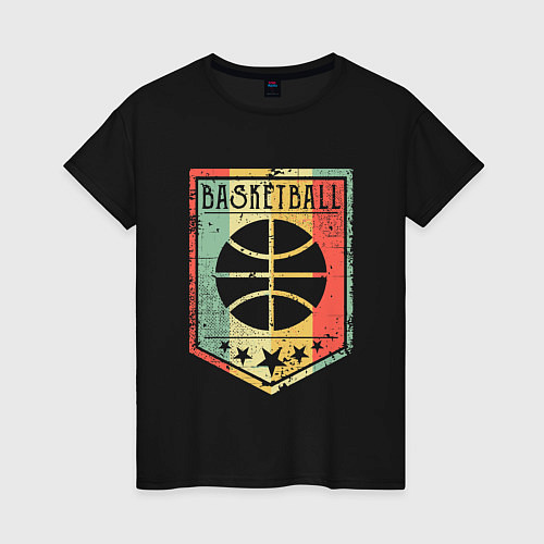 Женская футболка Basketball Star / Черный – фото 1