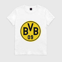 Футболка хлопковая женская BVB 09, цвет: белый