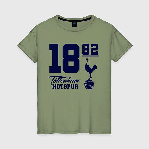 Женская футболка FC Tottenham 1882 / Авокадо – фото 1