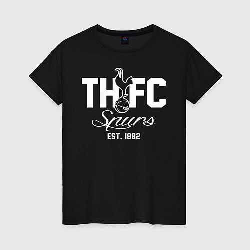 Женская футболка THFC Est 1882 / Черный – фото 1
