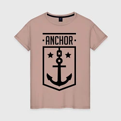 Женская футболка Anchor Shield