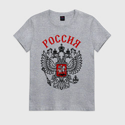 Женская футболка Россия