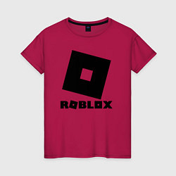 Футболка хлопковая женская ROBLOX, цвет: маджента