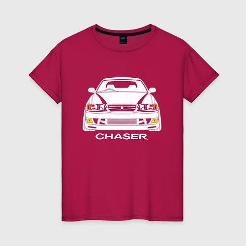 Женская футболка Toyota Chaser JZX100 / Маджента – фото 1