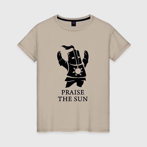 Женская футболка Praise the Sun / Миндальный – фото 1