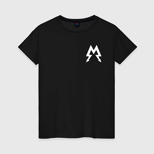 Женская футболка Metro: Sparta / Черный – фото 1