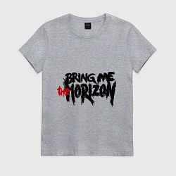 Женская футболка Bring me the horizon