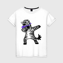 Женская футболка Zebra DAB