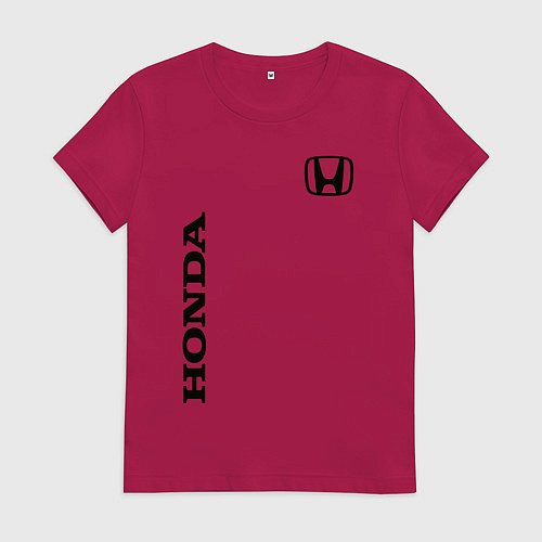 Женская футболка HONDA / Маджента – фото 1