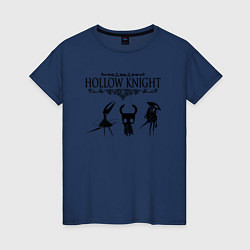 Футболка хлопковая женская HOLLOW KNIGHT, цвет: тёмно-синий