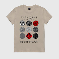 Женская футболка TOP: Blurryface