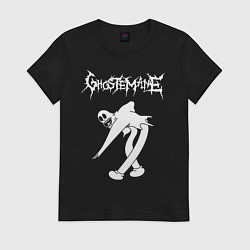 Футболка хлопковая женская Ghostemane, цвет: черный