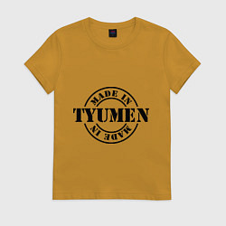 Женская футболка Made in Tyumen