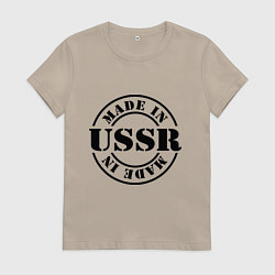 Женская футболка Made in USSR