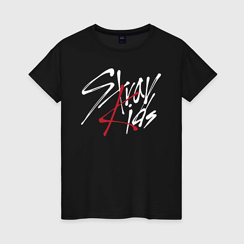 Женская футболка Stray Kids / Черный – фото 1