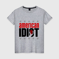 Женская футболка American idiot