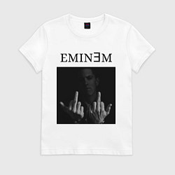 Футболка хлопковая женская EMIN?M, цвет: белый