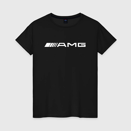 Женская футболка MERCEDES-BENZ AMG / Черный – фото 1