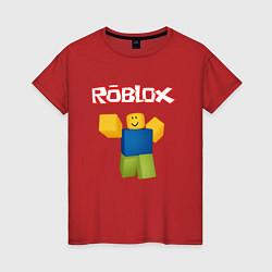 Футболка хлопковая женская ROBLOX, цвет: красный