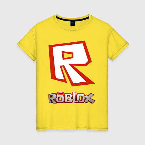 Женская футболка R / Желтый – фото 1
