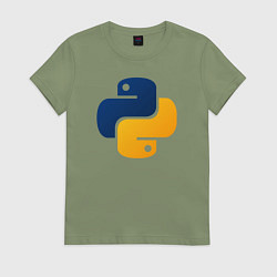 Женская футболка Python