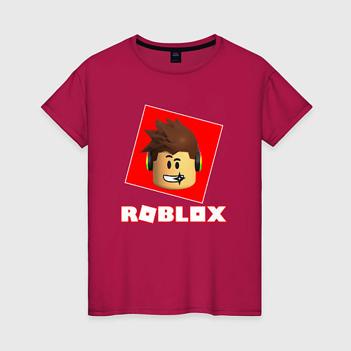 Женская футболка ROBLOX / Маджента – фото 1