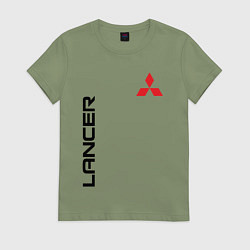 Женская футболка MITSUBISHI LANCER