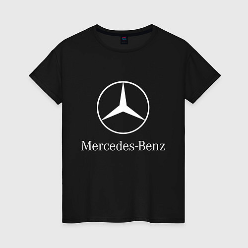 Женская футболка MERCEDES / Черный – фото 1
