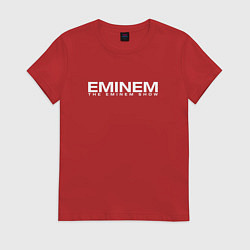 Футболка хлопковая женская EMINEM, цвет: красный