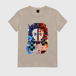 Женская футболка KIMETSU NO YAIBA