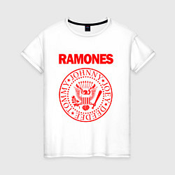 Женская футболка RAMONES