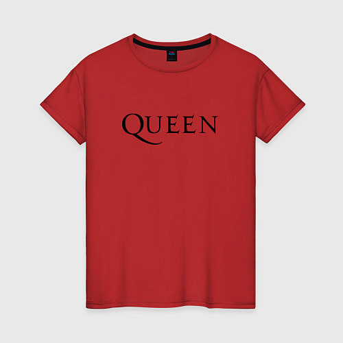 Женская футболка QUEEN / Красный – фото 1