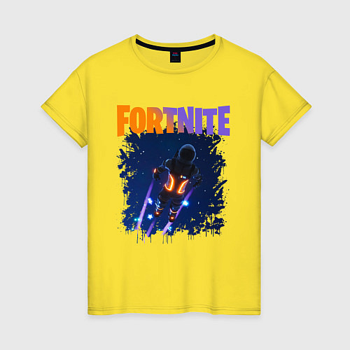 Женская футболка FORTNITE / Желтый – фото 1