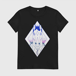 Футболка хлопковая женская BoJack Horseman, цвет: черный