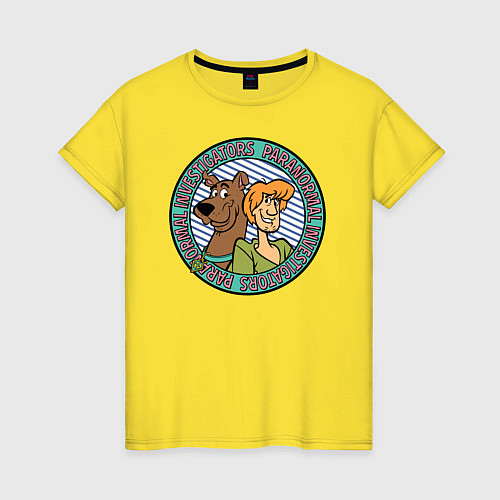 Женская футболка Scooby-Doo / Желтый – фото 1