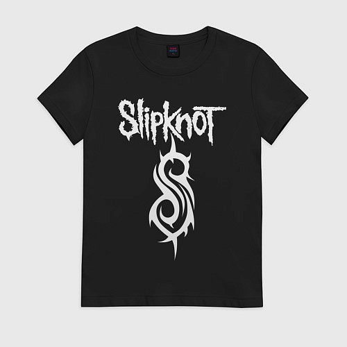 Женская футболка SLIPKNOT / Черный – фото 1