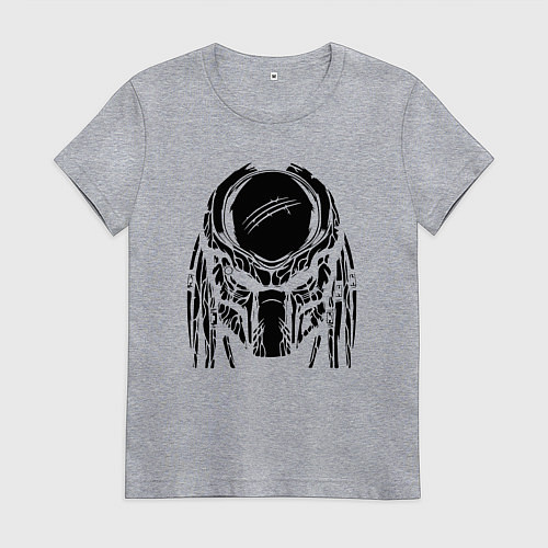 Женская футболка PREDATOR / Меланж – фото 1