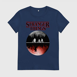 Женская футболка Очень странные дела