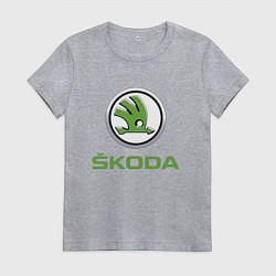 Женская футболка Skoda