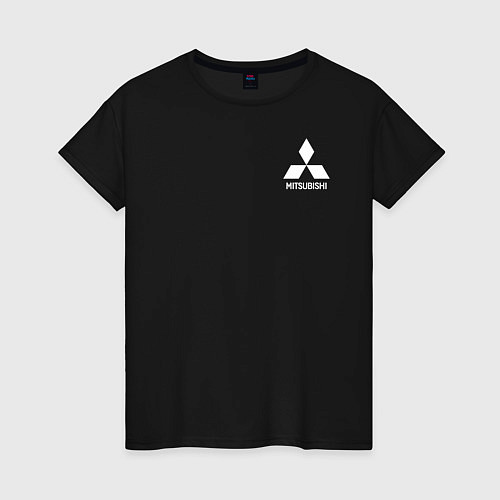 Женская футболка MITSUBISHI / Черный – фото 1