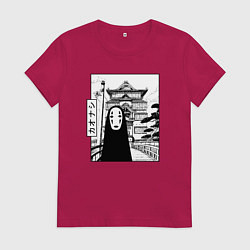 Женская футболка No-Face Spirited Away Ghibli