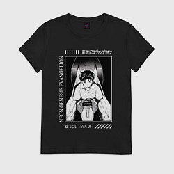 Женская футболка Синдзи Икари, Евангелион