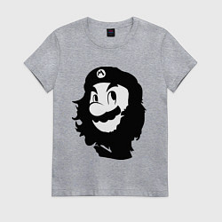 Футболка хлопковая женская Che Mario, цвет: меланж