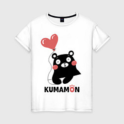 Женская футболка Kumamon