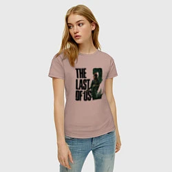 Футболка хлопковая женская The Last Of Us PART 2, цвет: пыльно-розовый — фото 2