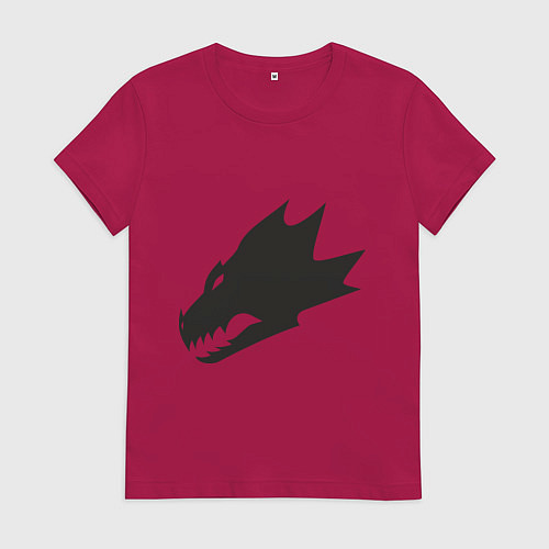Женская футболка Саламандры (Salamanders) / Маджента – фото 1