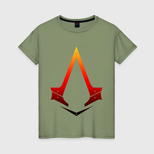 Женская футболка Assassins Creed / Авокадо – фото 1