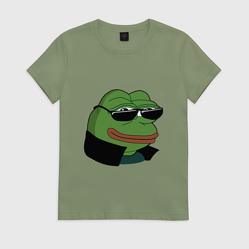 Женская футболка Pepe в очках EZ / Авокадо – фото 1